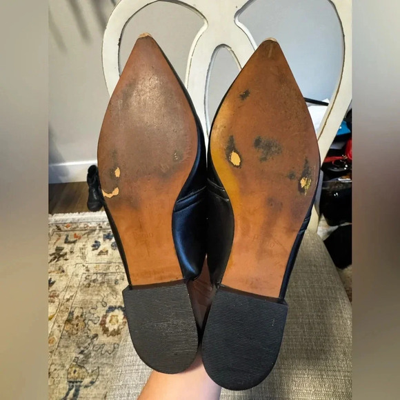 Linea Paolo ADORA Resin Chain Keeper Mules Size 9M - Picture 6 of 8